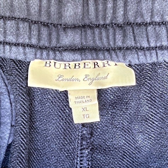 Burberry Mens Munley Embroidered Logo Sweatpants in Navy Blue Size XL - Picture 7 of 12